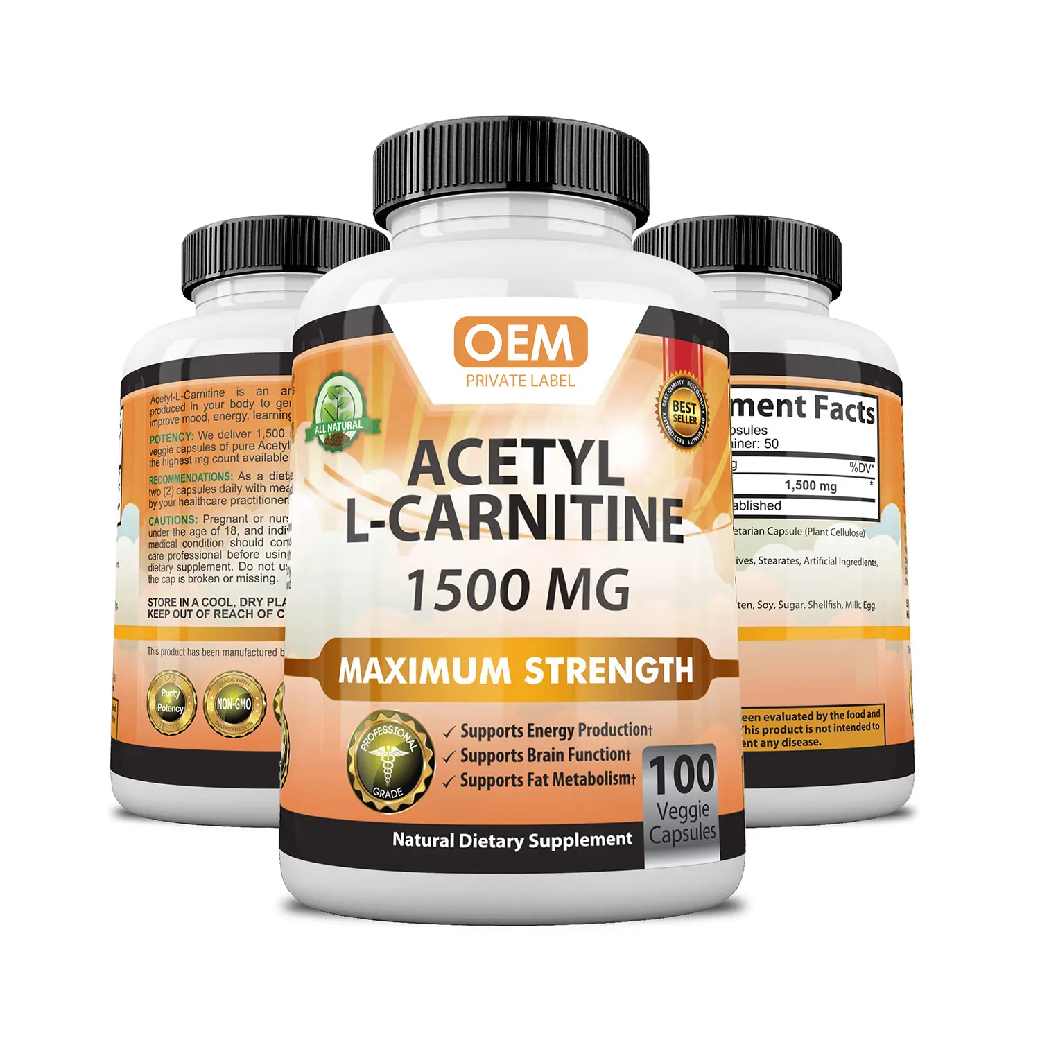 الأكثر مبيعًا حبوب حرق الدهون L-Carnitine