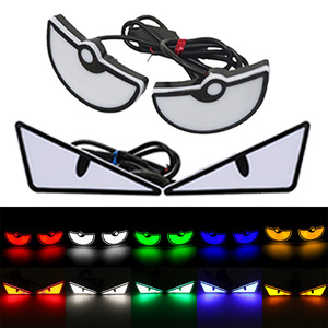 Luz de tornillo triangular para matrícula de motocicleta, accesorio decorativo universal de modificación con ojo de demonio para faro delantero - Product Image 5