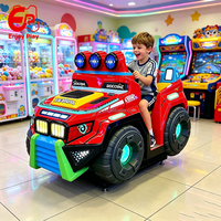 Simulateur de course Kiddie Ride Motion Arcade Commercial Monoplace à Monnayeur avec Airbag en Fibre de Verre et Vibrations pour Centre de Jeux et Centre Commercial