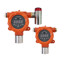 Analyseur de détection de gaz combustibles fixe, moniteur avec protection IP66, haute précision, combustion catalytique H2 / H2S / CO2 / ammoniac