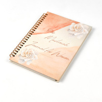 Impression de carnet à spirales A5 personnalisé avec logo en feuille d'or |   Agenda personnalisé pour cadeaux d'entreprise et image de marque