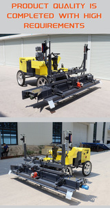 Máquina Niveladora Láser de Cuatro Ruedas Totalmente Hidráulica con 1 Año de Garantía en Motor y Rodamientos para Nivelación de Carreteras y Hormigón - Product Image 5