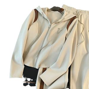 2025 nuovo maglione con cappuccio e pantaloni larghi Set da <span class=keywords><strong>donna</strong></span> in due pezzi Set <span class=keywords><strong>di</strong></span> <span class=keywords><strong>abbigliamento</strong></span> da <span class=keywords><strong>donna</strong></span> 2 pezzi Set da <span class=keywords><strong>donna</strong></span> all'<span class=keywords><strong>ingrosso</strong></span> personalizzato - Product Image 5