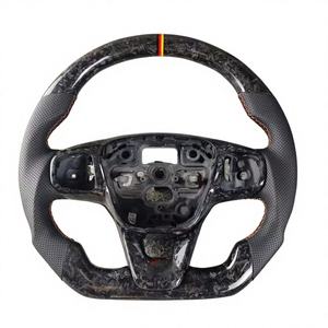 Volante Deportivo Personalizado de Fibra de Carbono con Pantalla LED para Modelos <span class=keywords><strong>Focus</strong></span> EcoBoost GT/<span class=keywords><strong>Shelby</strong></span> GT350 - Product Image 2