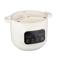 Cuisinière électrique à riz et céréales multi-grains avec revêtement antiadhésif en céramique, maintien au chaud automatique et 8 programmes prédéfinis