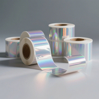Produit de marque étiquette d'impression personnalisée inviolable parfum vérification hologramme code à barres personnalisé pour étiquette anti-contrefaçon void
