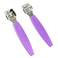 Couteau de pédicure en acier inoxydable pour éliminer les callosités, outil de raclage des pieds pour usage domestique