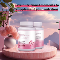 OEM tablet Vitamin C Vitamin C nikote inamide biji anggur tablet