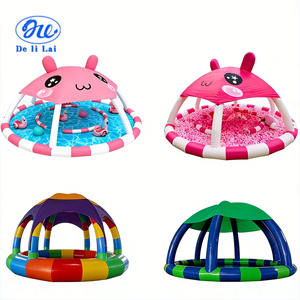 <span class=keywords><strong>Piscine</strong></span> gonflable, grand parc aquatique extérieur pour enfants, pêche, natation, installation de stands, <span class=keywords><strong>piscine</strong></span> à sable, jeu de parc de rêve - Product Image 3