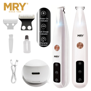 MRY人気ペット用電動バリカン、ペット犬用クリーニングキット、猫の足用トリマー、犬の足用クリーニング、ペット用品 - Product Image 1