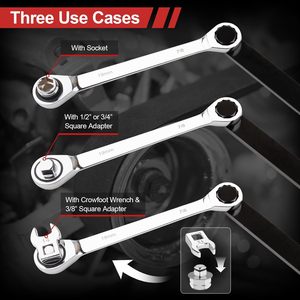 Juego de 15 Herramientas Profesionales con Trinquete para Correas Serpentinas, Modelo ST123, para Uso Automotriz, Hecho en China - Product Image 4