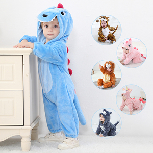 TONWHAR venta al por mayor León dinosaurio Niño Animal Onesie niños Navidad traje bebé Animal disfraces - Product Image 1