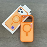 Coque de téléphone magnétique en acrylique pour iPhone 18 17 16 15 14 13 12 11, Housse de protection mate pour Samsung S26FE A18 A17 A07 A08 A57