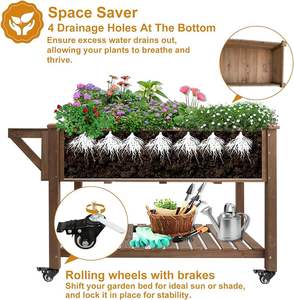 <span class=keywords><strong>Prix</strong></span> de gros Offre Spéciale jardinière de lit de jardin surélevé de taille personnalisée pour l'extérieur - Product Image 2