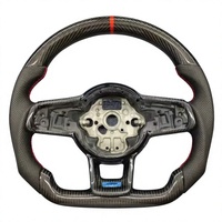 Volant en cuir véritable pour Beetle Amarok T Roc T Cross Arteon pour Volkswagen, accessoires de modification intérieure