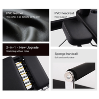 Machine de Pilates Reformer pliable avec cadre en fer durable, réglable, gain de place, lit OEM ODM, logo personnalisé, conforme aux normes DIN 32935 et ISO 14001