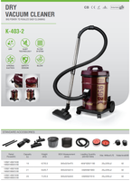 Hitachi COC — aspirateur de tapis à cylindres, 2200w, de grande capacité, sac sec avec sac, modèle du moyen-orient, haute qualité