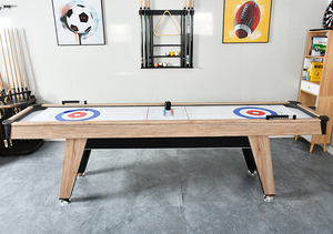 PINJIAN Vente en gros Nouvelle table <span class=keywords><strong>de</strong></span> shuffleboard <span class=keywords><strong>de</strong></span> 9 pieds avec boules <span class=keywords><strong>de</strong></span> shuffleboard pour le divertissement à domicile et le <span class=keywords><strong>jeu</strong></span> <span class=keywords><strong>de</strong></span> <span class=keywords><strong>curling</strong></span> en intérieur - Product Image 2