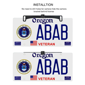 Cámara <span class=keywords><strong>de</strong></span> Visión Trasera para <span class=keywords><strong>Auto</strong></span> AHD 1080P, Montaje Oculto en Placa <span class=keywords><strong>de</strong></span> Matrícula, Alta Resolución 170° °   Guía <span class=keywords><strong>de</strong></span> visión gran angular para condiciones <span class=keywords><strong>de</strong></span> poca luz y distancia - Product Image 4