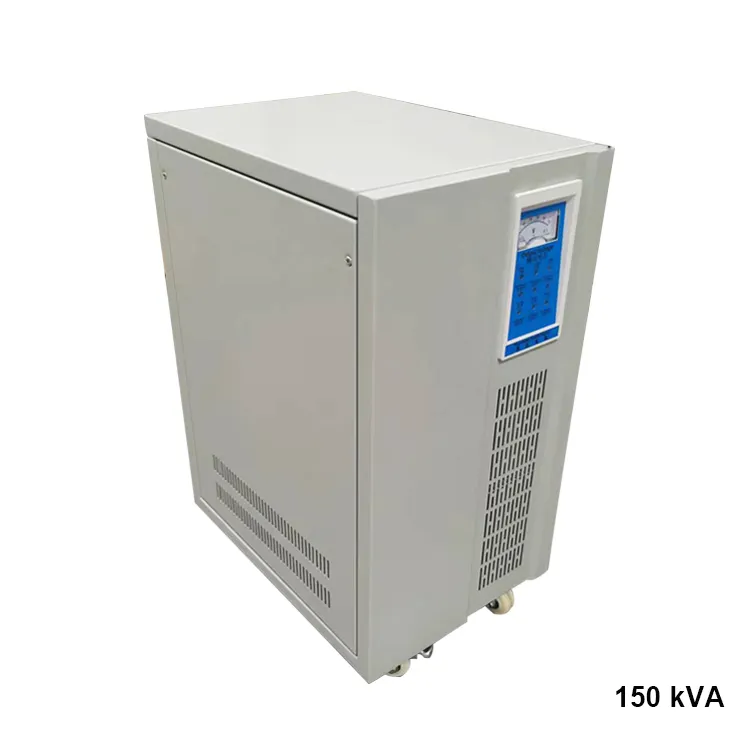 Fabriek Directe 150kva High Power Avr Spanningsregelaar 3 Fase Ac Automatische Spanningsstabilisator Voor Industriële Machine