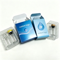 Autocollants personnalisés pour petits flacons, étiquettes pour flacons en verre de 3 ml et 10 ml pour emballage cosmétique en plateau plastique