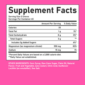 Best Seller Magnesium Gummies Nerve Bone Muscle Health Nervous System for Adults Promotes Promotes Nerve Health Gummies - Product Image 2