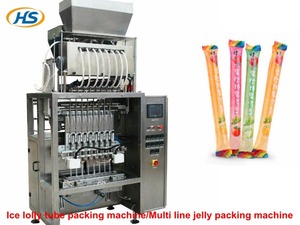 Multi lanes 6 lanes Ice lolly liquid packing machine jelly packing machine automatic pouch packing machine - Product Image 2