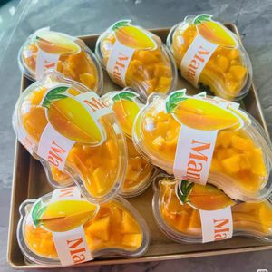 Cajas <span class=keywords><strong>de</strong></span> Embalaje Transparentes <span class=keywords><strong>de</strong></span> PET para Pasteles y Mousses <span class=keywords><strong>de</strong></span> Mango, Fresa y Plátano; Cajas para Pasteles; Mille-Feuille <span class=keywords><strong>de</strong></span> Mango - Product Image 4