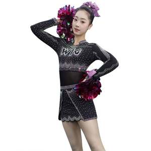 Conception personnalisée OEM sublimation Spandex Cheerleading formation uniforme pour filles adultes formation ensembles pour enfants - Product Image 1