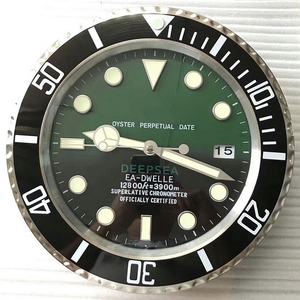 Orologio da Parete Luminoso di Lusso Interamente in Metallo con Data Marchio all'Ingrosso per Arredamento <span class=keywords><strong>Casa</strong></span> - Product Image 6