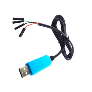 智能PL2303 TA USB TTL RS232转换串行电缆PL2303TA兼容Win XP/VISTA/7/8/8.1优于pl2303h电缆