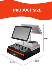 Stampante Termica POS RFID 5890 con Driver, Terminale POS per Carte di Credito, Registratore di Cassa con Sigillo Olio e Scanner QR Code, Sistema POS - Product Image 4