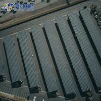 Structure de support de carport solaire en acier durable pour les applications de stationnement en extérieur