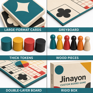 <span class=keywords><strong>Gioco</strong></span> <span class=keywords><strong>da</strong></span> <span class=keywords><strong>Tavolo</strong></span> Personalizzato ad Alta Leggibilità con Componenti a Stampa Grande per Attività di Gruppo e Memoria Sociale, in Scatola Rigida - Product Image 4