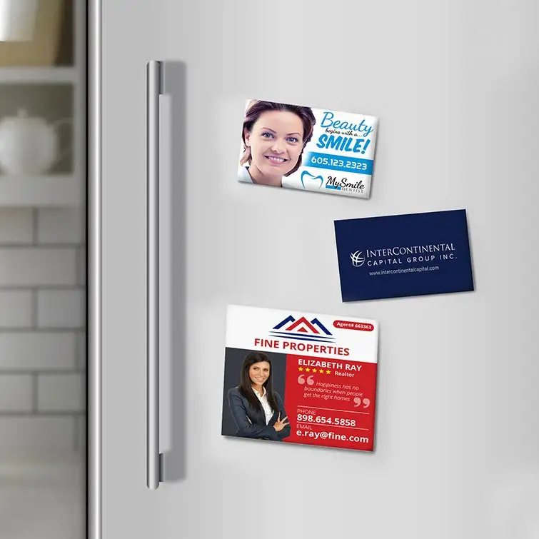 Promotional Advertising Magnetic Business Card Fridge Magnet