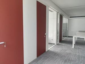 Ẩn đu cửa nhà máy nội thất khung nhôm hệ thống cửa cho văn phòng phân vùng - Product Image 5