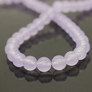 Cuentas redondas de <span class=keywords><strong>Jade</strong></span> <span class=keywords><strong>violeta</strong></span> de grado AAA, cuentas sueltas de moda para pulsera, joyería, <span class=keywords><strong>piedra</strong></span> de alta calidad de 8mm, 10mm, 12mm - Product Image 5