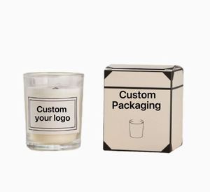 LANJO wholesale custom handmade 100% soy wax private label scented <b>candle</b> glass jar for home decoration - Product Image 6