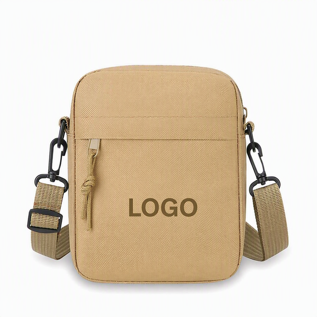 Simple Solid Color Oxford Shoulder Bag Mini Square Handbag Casual Business Lightweight Crossbody Bag