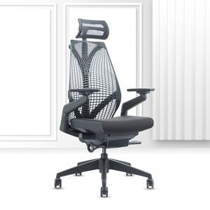 Silla de Oficina Ergonómica Giratoria de Respaldo Alto en Oferta, Diseño Moderno con Elevación para Gerentes y Ejecutivos - Product Image 6