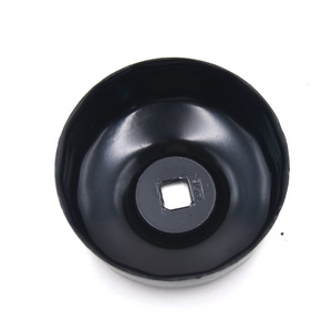 Outil de démontage du bouchon du filtre à huile automobile, clé à douille de 76mm pour Bmw Audi, plastique noir - Product Image 5