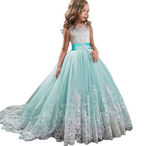 Vestido de Verano 2026 para Niñas, Vestido Largo de Dama de Honor para Niñas, Vestidos de Princesa para Fiestas de Niños, Vestido de Boda para Niñas de 3, 10 y 14 Años - Product Image 5