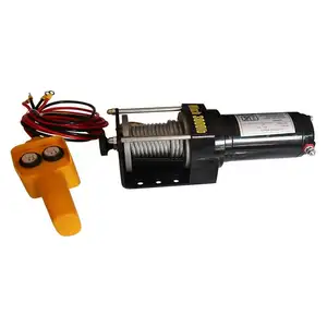 24v 12000lb 24m For Truck Crane 4X4 ATV UTV High Speed Electric Winch DC