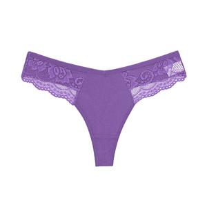 European Style Sexy Thongs Fashion Hollowed Out Comfort Panties Low Waist Seamless G-<b>String</b> <b>T</b> Pants Sexy Lace Panties Lingerie - Product Image 5
