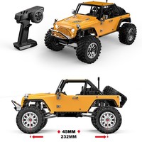 Coche Teledirigido Lehoo Toys MJX H12Y+ 1/12 2.4G 4CH, Camioneta Todoterreno con Motor Eléctrico sin Escobillas, Control Remoto Profesional de Metal