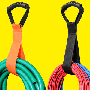 Gancio da Garage resistente e cinturino ad anello per il trasporto di utensili e stoccaggio di tubi - Product Image 5