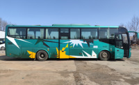 Chine Top Marque Remis À Neuf De Luxe 55 Sièges 60 Sièges Bus d'occasion avec Toilettes à vendre
