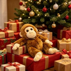Nuevo Peluche de Mono Realista y Suave para Niños, Venta al por Mayor, Personalizable, 2026 - Product Image 4