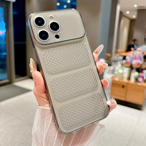 Protection d'écran en nid d'abeille pour iPhone 17, coque antichoc respirante, coque en TPU pour iPhone 18 Pro - Product Image 4
