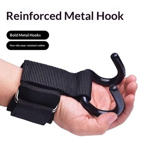 Équipement de musculation pour adultes avec crochets doubles en acier à assistance électrique, crochets antidérapants, booster de fitness, <span class=keywords><strong>protection</strong></span> des mains - Product Image 5